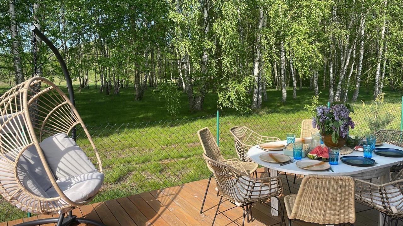 Morski Klimat Sasino Domki Z Balia I Kominkiem Exteriör bild