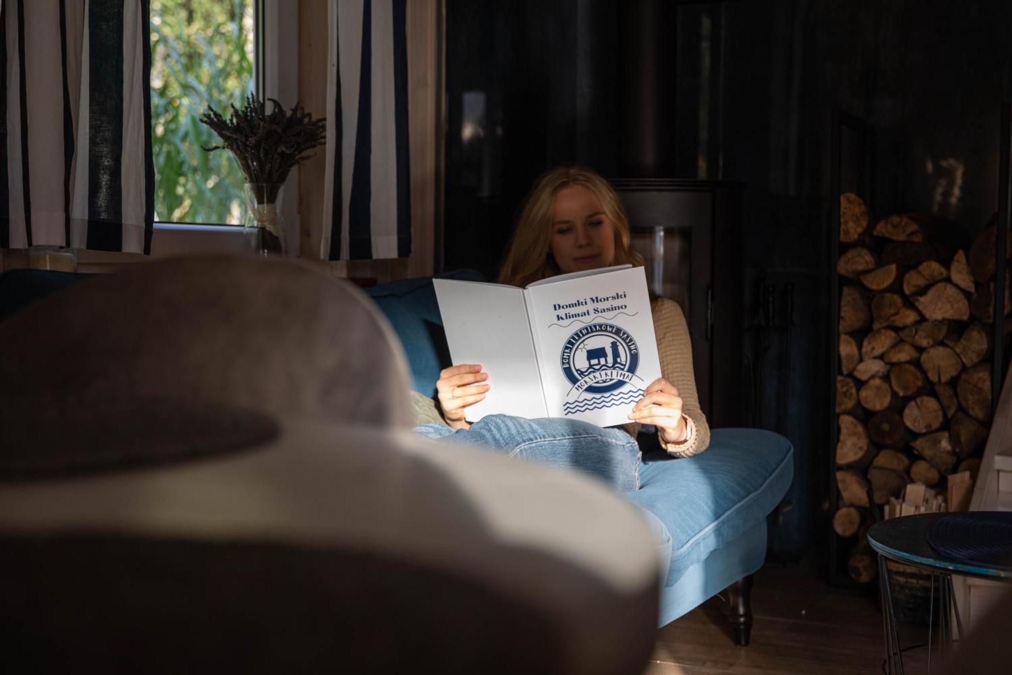 Morski Klimat Sasino Domki Z Balia I Kominkiem Exteriör bild